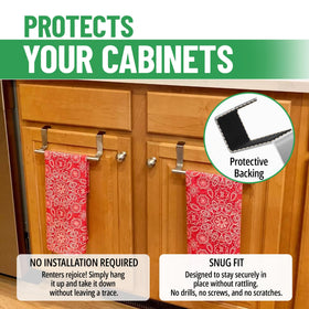 Evelots No Rust design keeps bathroom and kitchen spaces bright and clean.