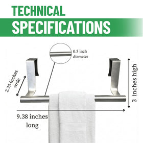 Evelots Fits Cabinet Doors Up To 1 Inch Thick for versatile mounting.