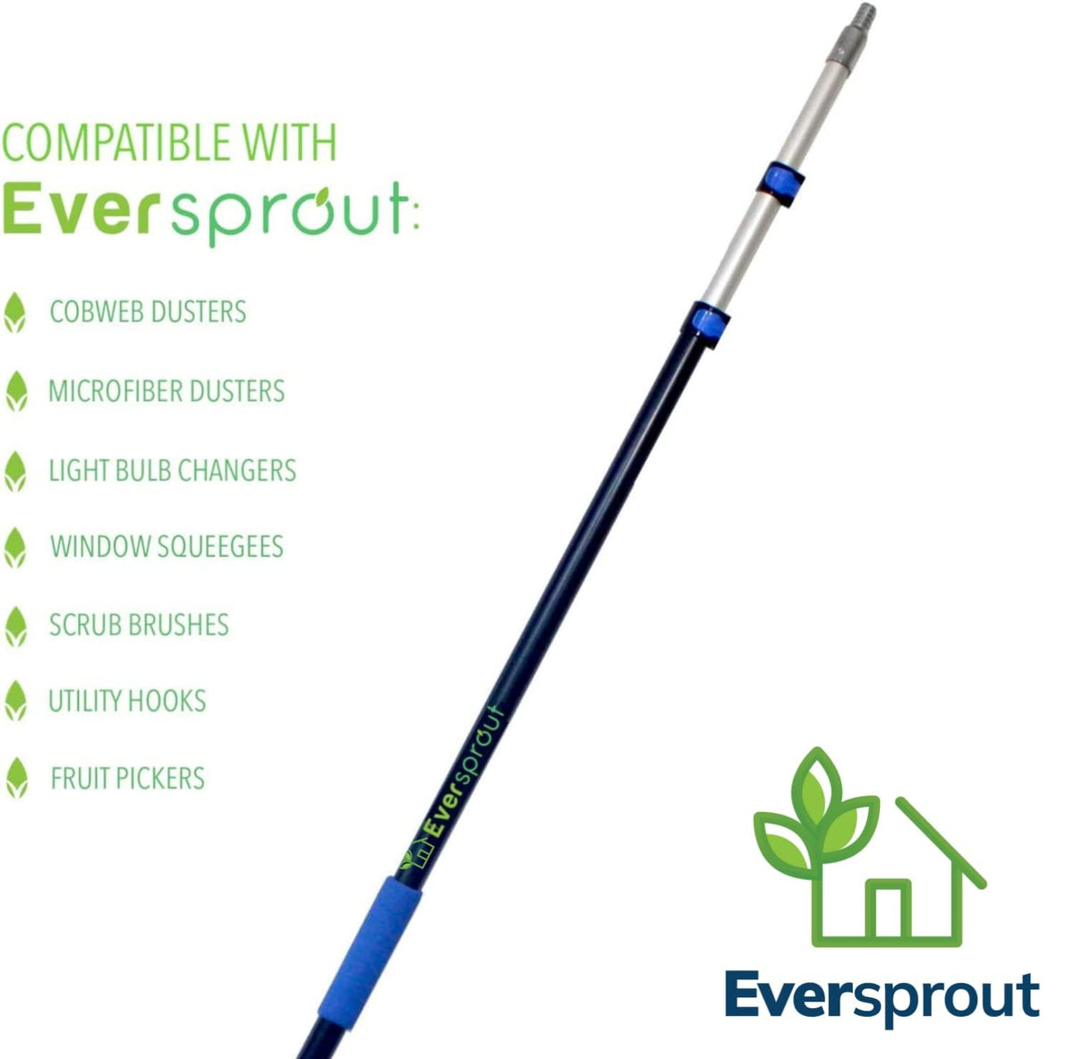 EVERSPROUT Pro compact storage design fits neatly in closets and shelves.