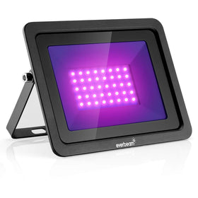 Everbeam 365nm-50W UV LED black light covers a wide area for parties