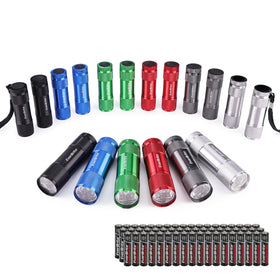 EverBrite mini flashlight with lanyard for easy carrying during camping