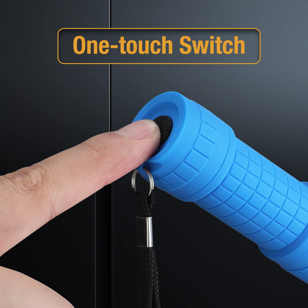 EverBrite durable UV flashlight body resists drops and daily wear.