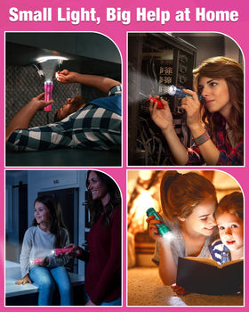 EverBrite IP54 water-resistant flashlight withstands splashes and light rain.
