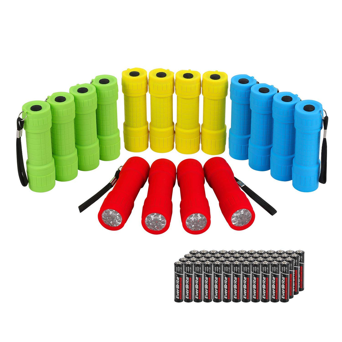 EverBrite red mini flashlight for camping and emergencies.
