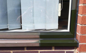 Outdoor metal fixture after Everbrite coating for long-lasting luster