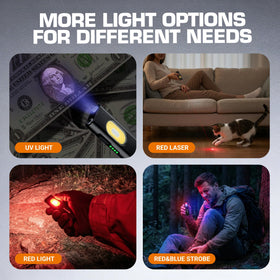 EverBrite durable aluminum body withstands daily use in emergencies