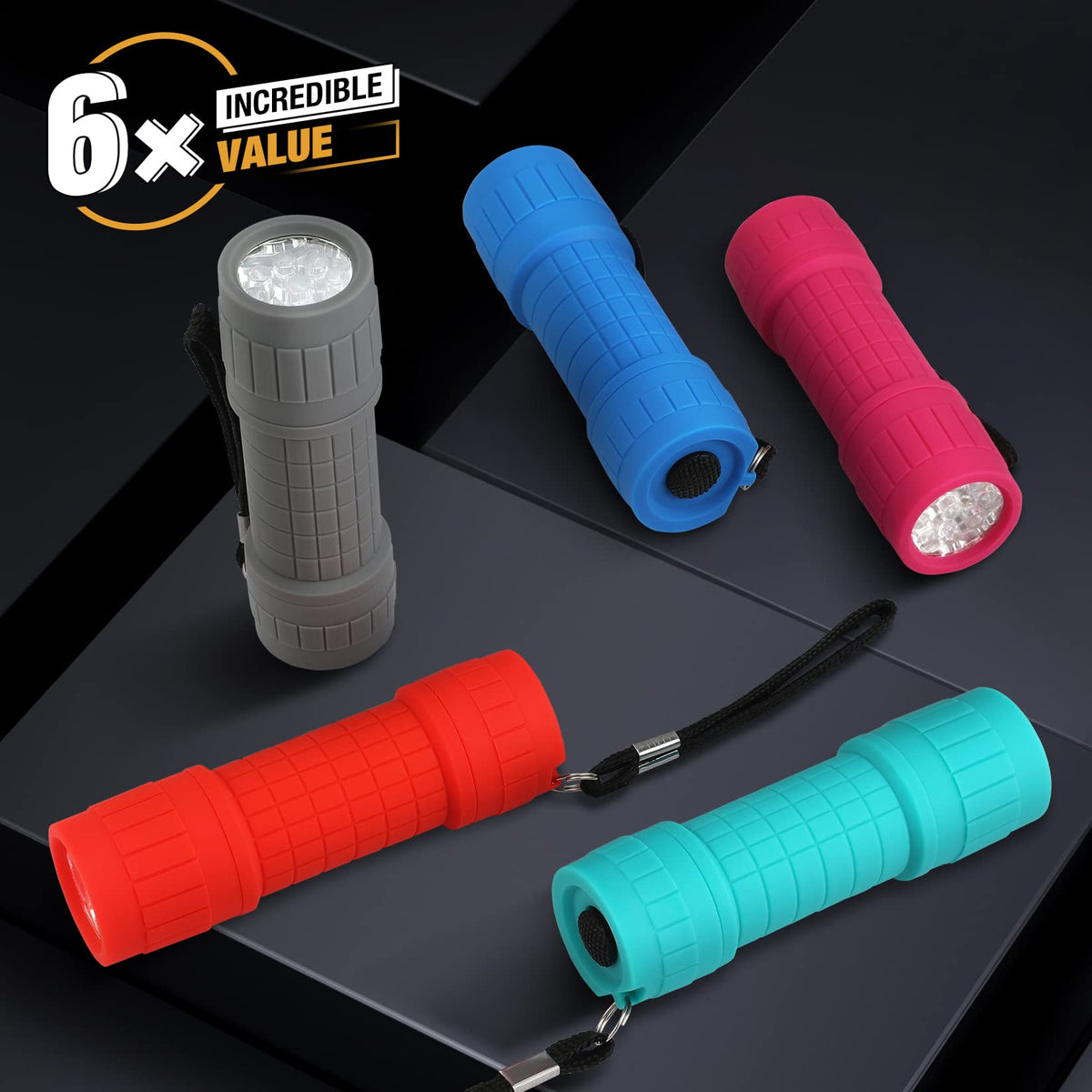 EverBrite UV flashlight detects scorpions and other hidden elements.