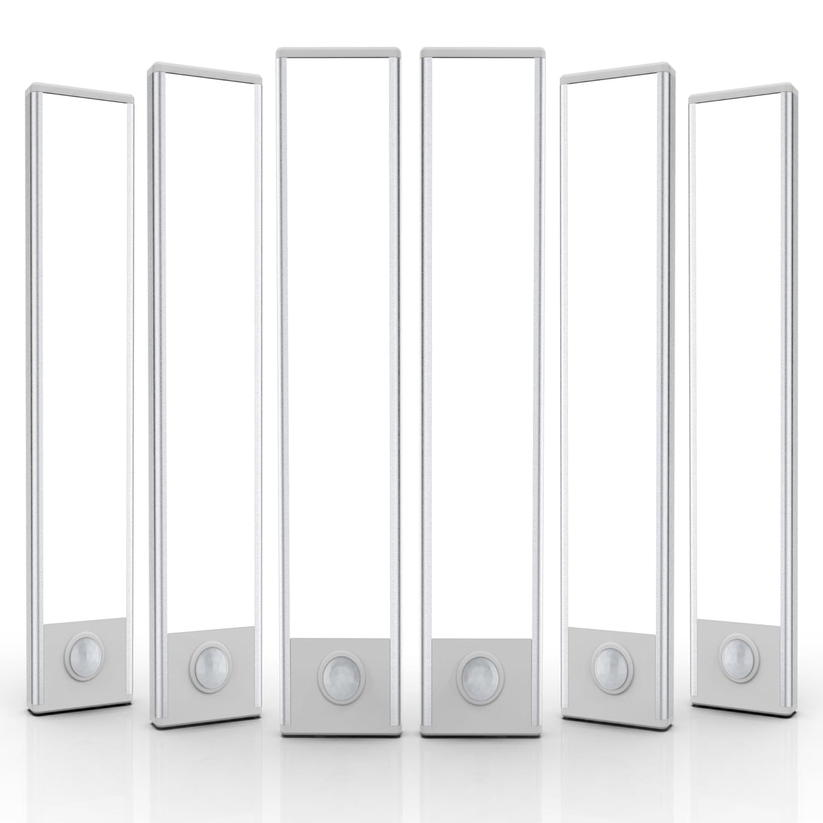 EVERDOSS 6-pack under-cabinet lighting assembly illuminates cabinets softly and efficiently.