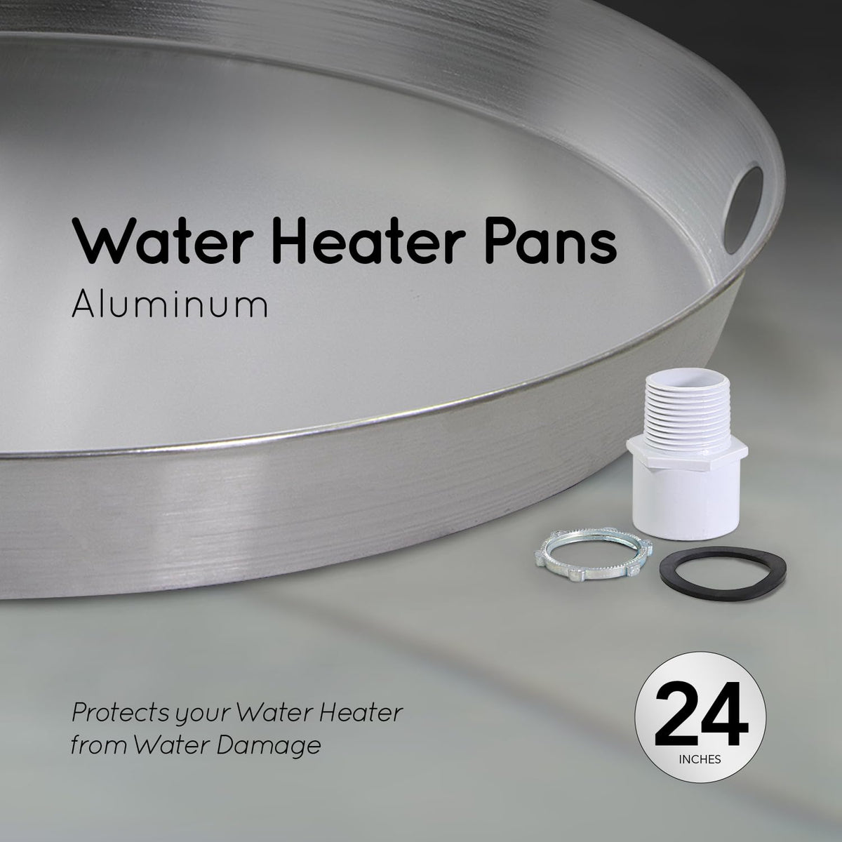Everflow aluminum construction emphasizes durability for long-lasting protection