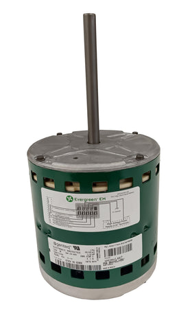 EVERGREEN 6205E GE X-13 blower motor ready for replacement in furnaces.