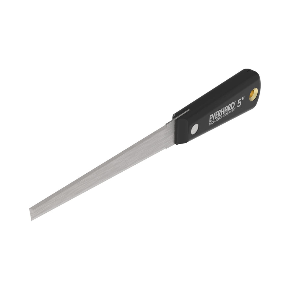 Everhard X-Long Cut Insulation Knife MK46300 close-up showing sharp blade edge