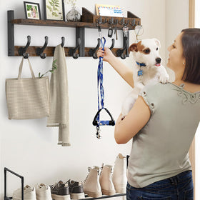 Evermagin rustic brown finish blends with farmhouse or modern decor.