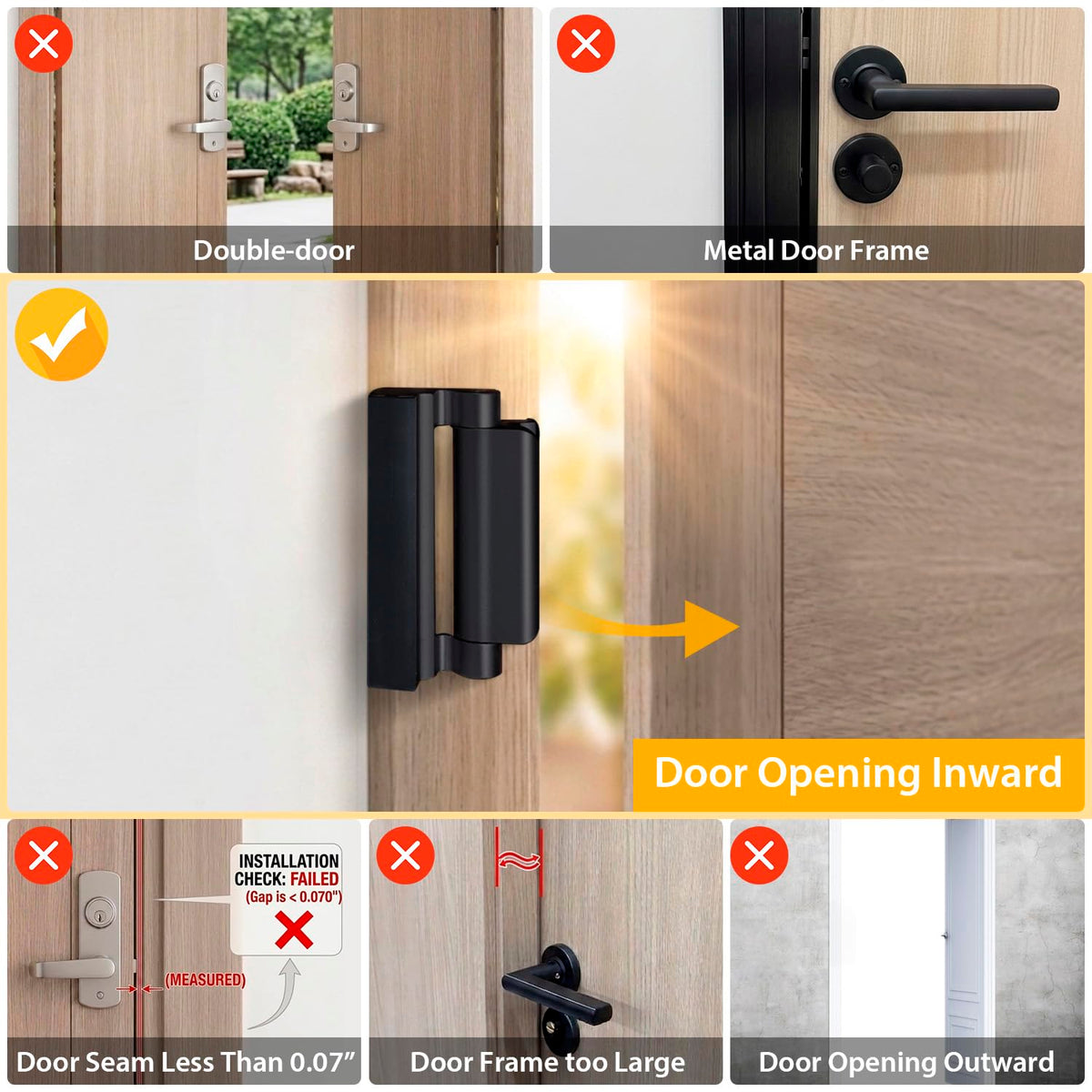 EverPlus door lock action demo shows smooth operation and security in use
