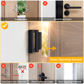 EverPlus door lock action demo shows smooth operation and security in use