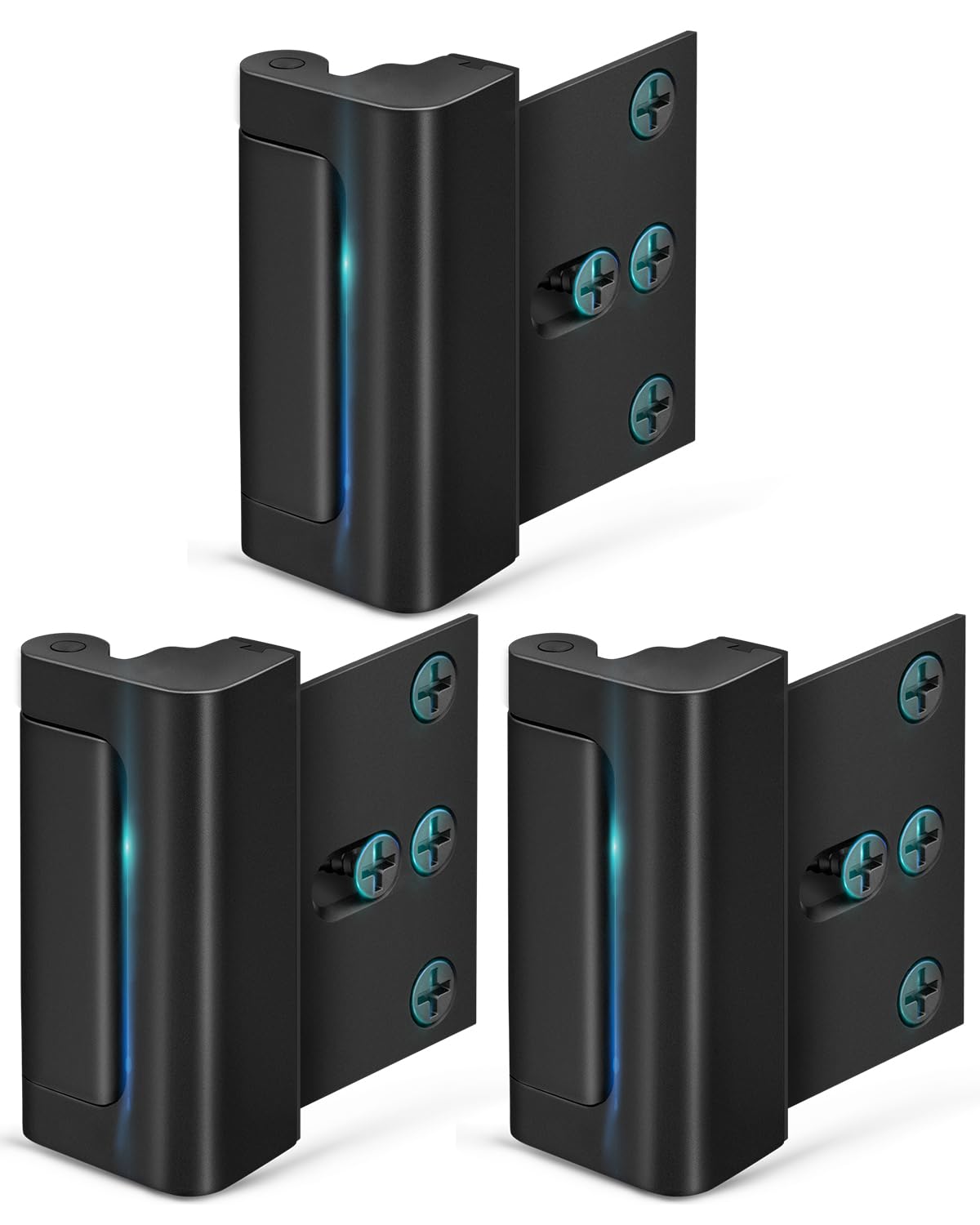 EverPlus home security door lock with 3-inch stop for added reinforcement.
