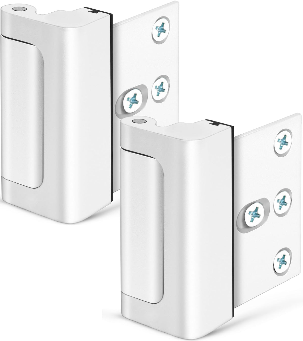 EverPlus home security door lock front view shows rugged reinforcement for stronger entry protection.