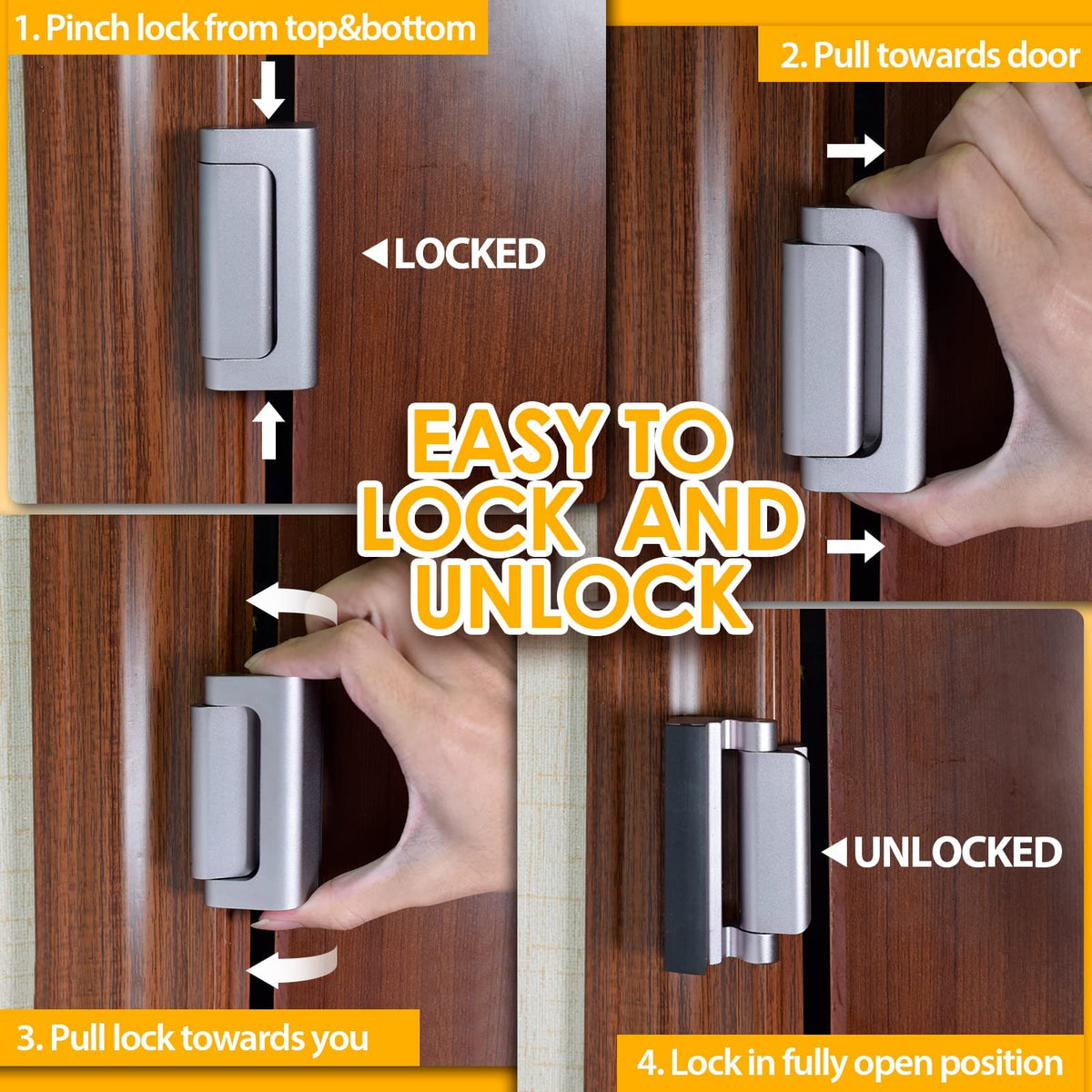 Easy DIY installation in minutes with no special tools.