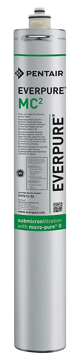 Everpure EV961256 MC 2 Cart installation-ready visual supports quick, sanitary cartridge replacement.