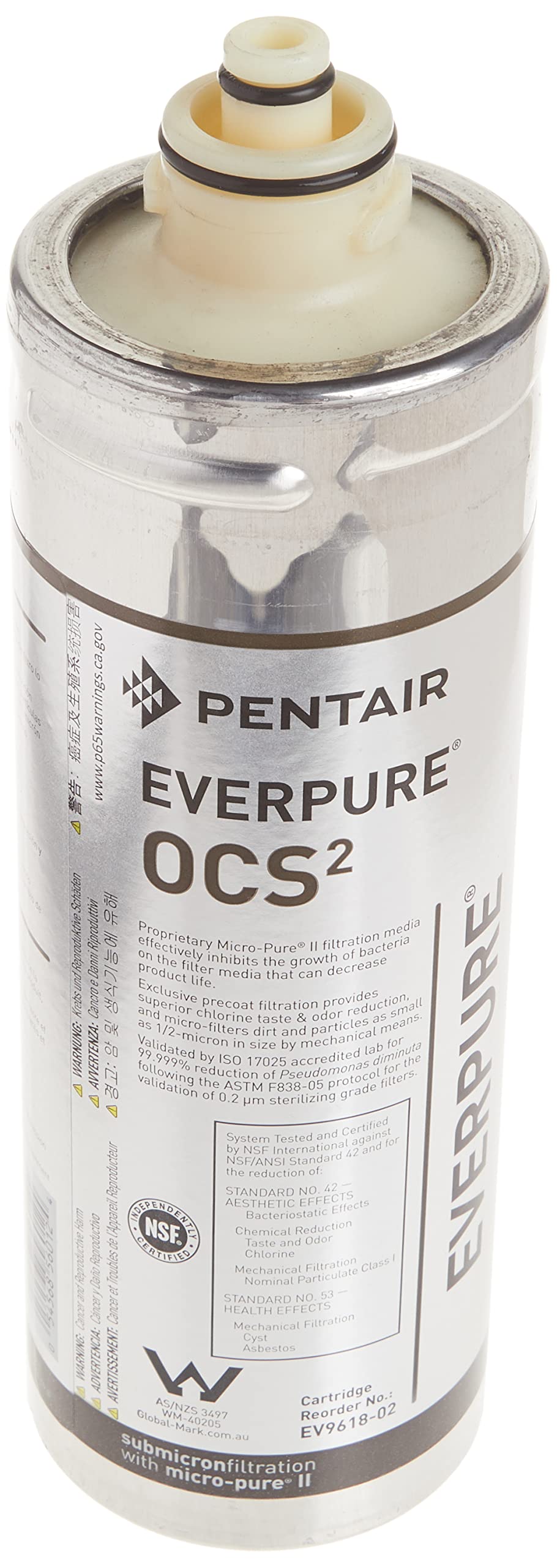 EV9618-02 OCS2 filter installed in a QL filtration system