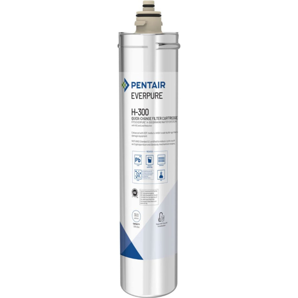 Everpure H-300 filter cartridge for cleaner tasting water at home