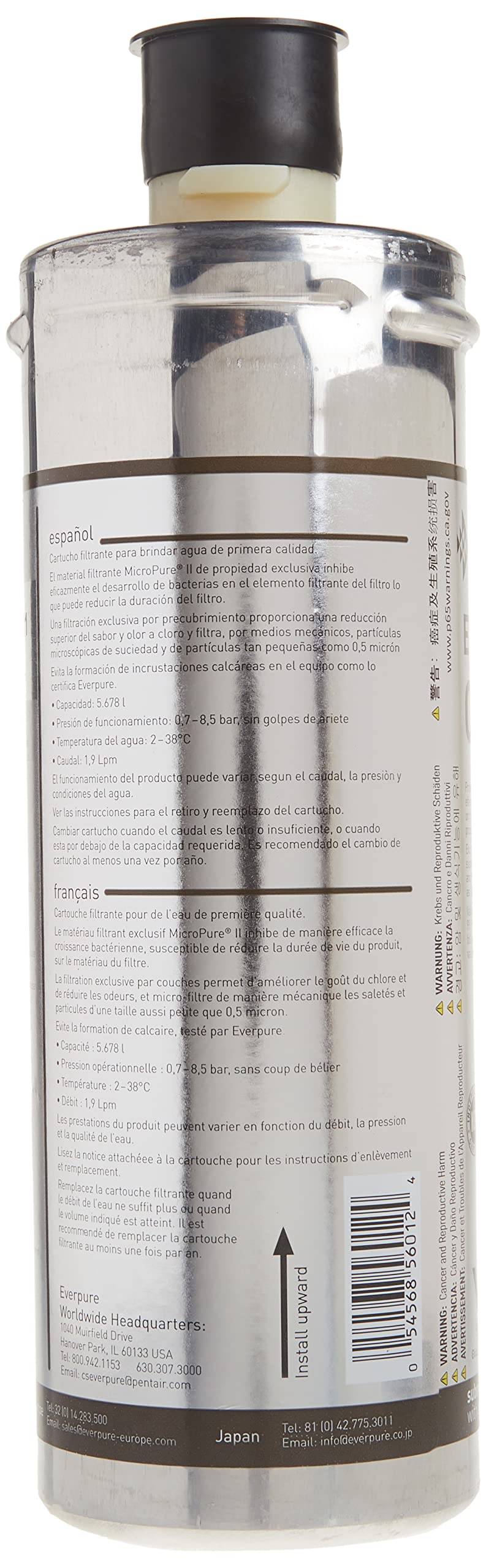 Close-up of micro-pure II filtration protecting equipment from fine particles