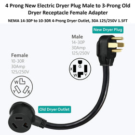 Eversimpleinc adapter close-up highlighting STW 10AWG copper wire