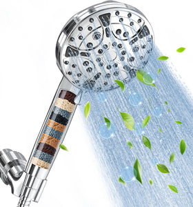 EVERSTEIN filtered shower head handheld design for easy daily showers