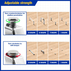 Evertools bottom-loading magazine; quick reloads and uninterrupted workflow.