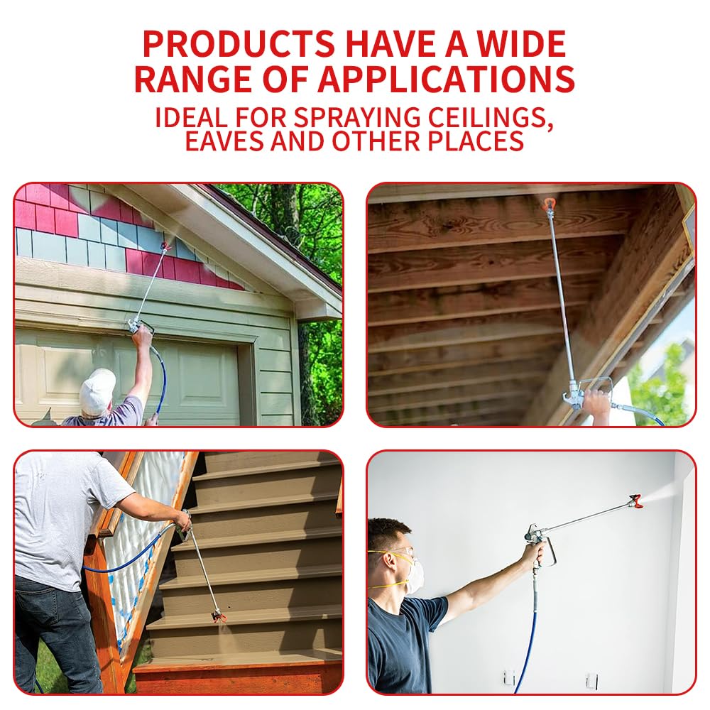 Every family extension pole 40cm extends reach for high walls and ceilings