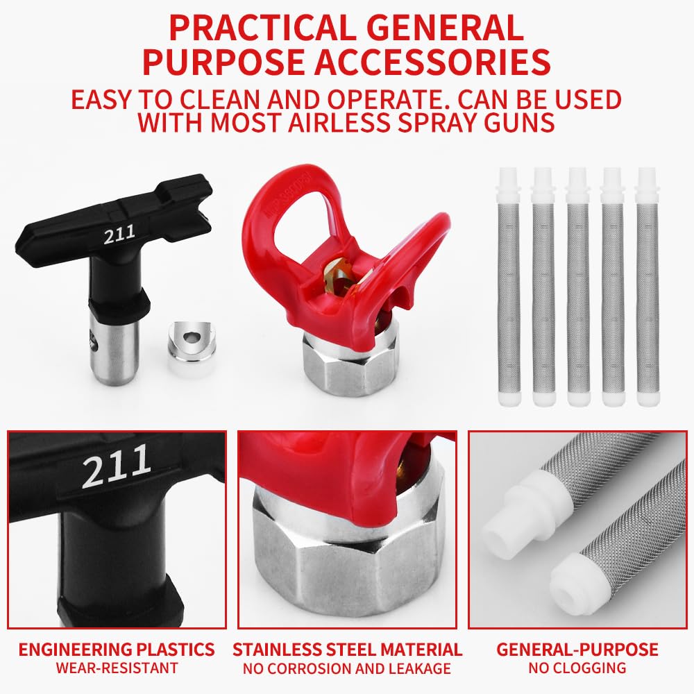 Every family 3600psi nozzle 313 offers versatile spray for ceilings and trim