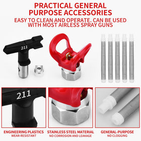 Every family 3600psi nozzle 313 offers versatile spray for ceilings and trim