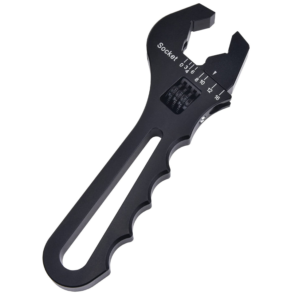 EVIL ENERGY AN Fitting Hose Wrench adjustable for multiple AN sizes, versatile and precise.