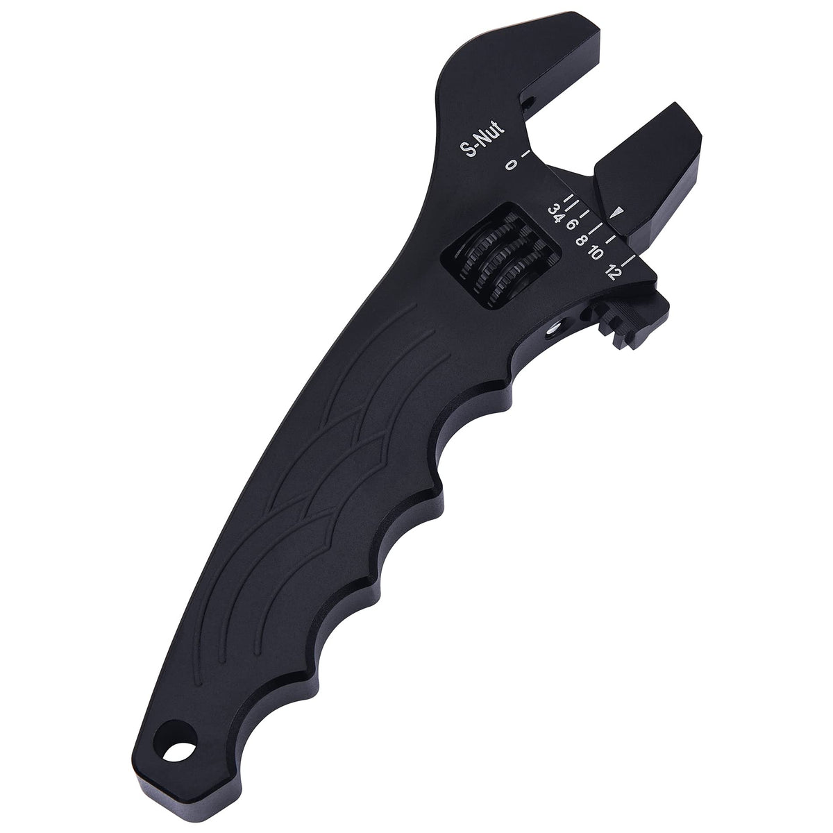 EVIL ENERGY AN-fitting wrench adjustable for 3AN–12AN, enabling flexible hose fittings.