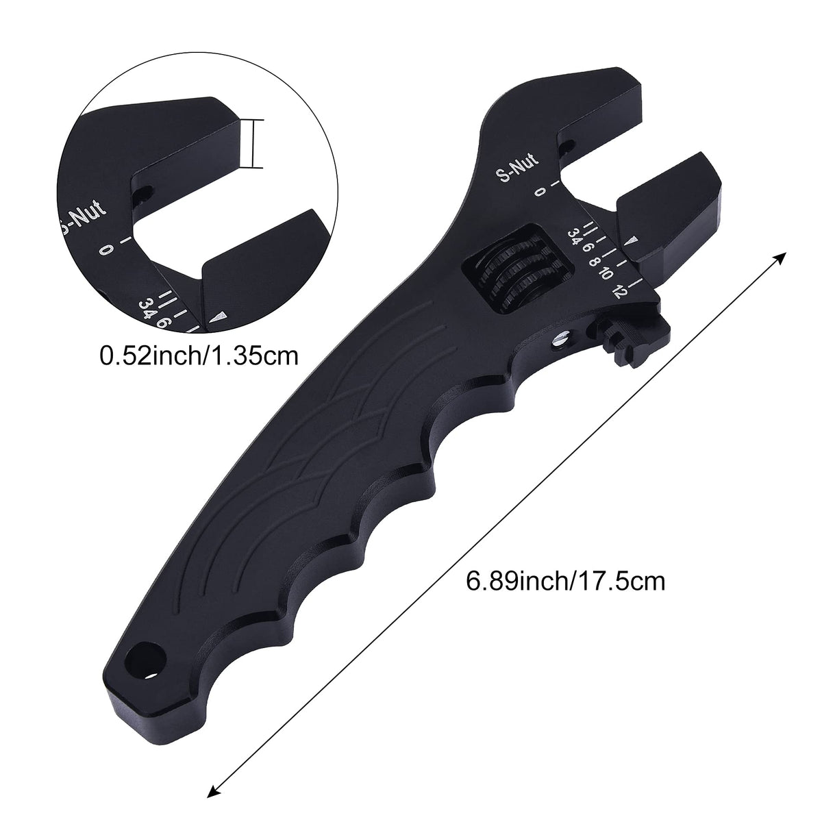 EVIL ENERGY curved-design enables ergonomic handling during fittings.