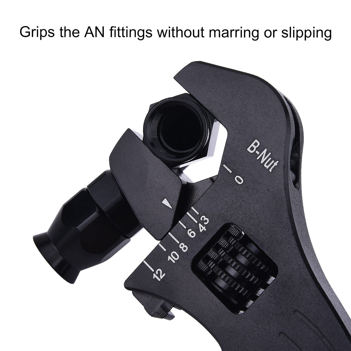 EVIL ENERGY frosted-surface finish reduces slip and protects fittings.