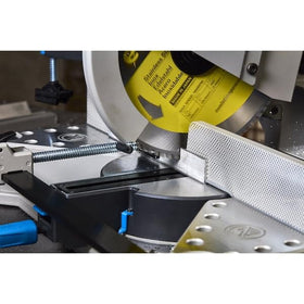 Evolution 14BLADESS designed for low RPM saws, offering cooler, burr-reduced metal cutting