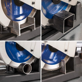 EVOLUTION 66 carbide teeth provide long blade life for repeated metal cuts
