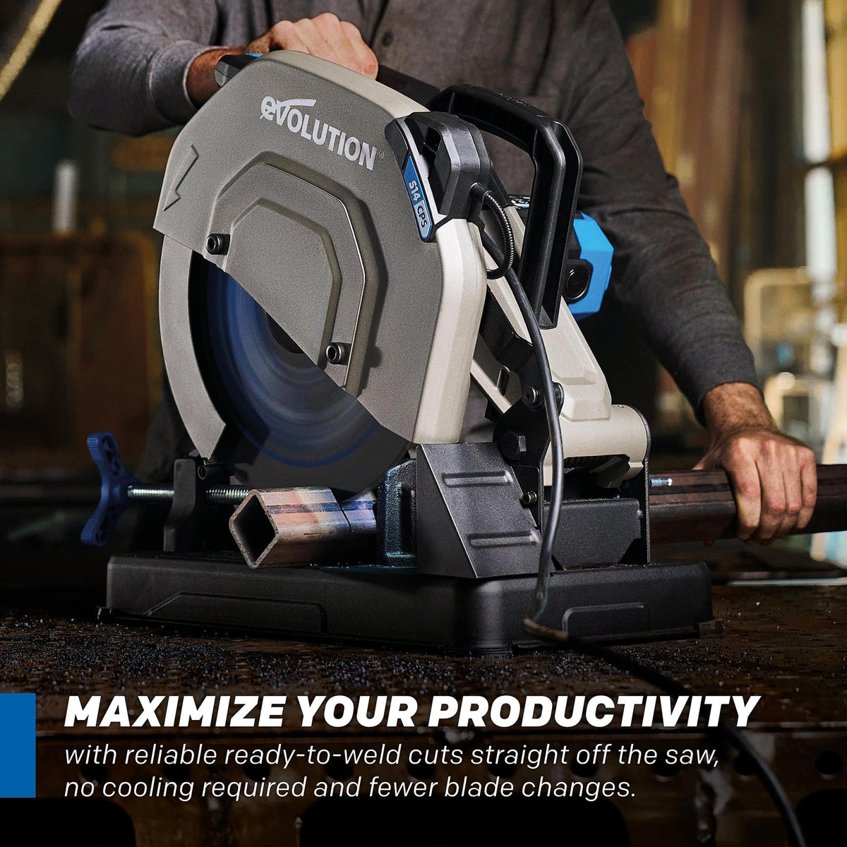 EVOMAX14ST blade compatibility across Evolution brand and others.