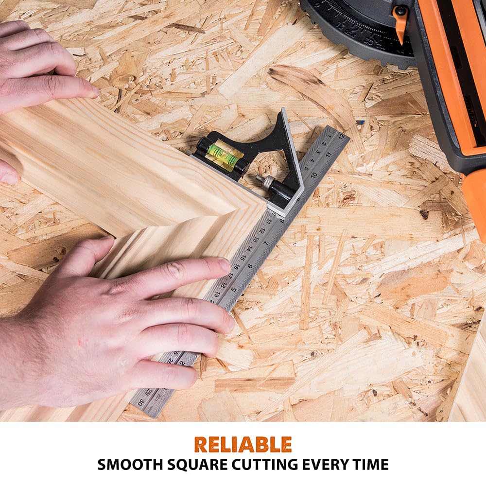 Evolution R185SMS+ dust collection bag keeps the workspace neater