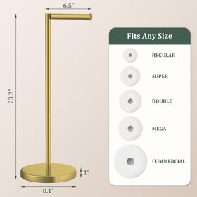 Evolvegoods brushed gold 304 stainless steel finish resists rust and scratches.