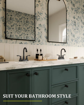 Evolvegoods matte black faucet installation kit ready for upgrade