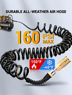 Detachable bend restrictor at both ends prevents kinks and wear