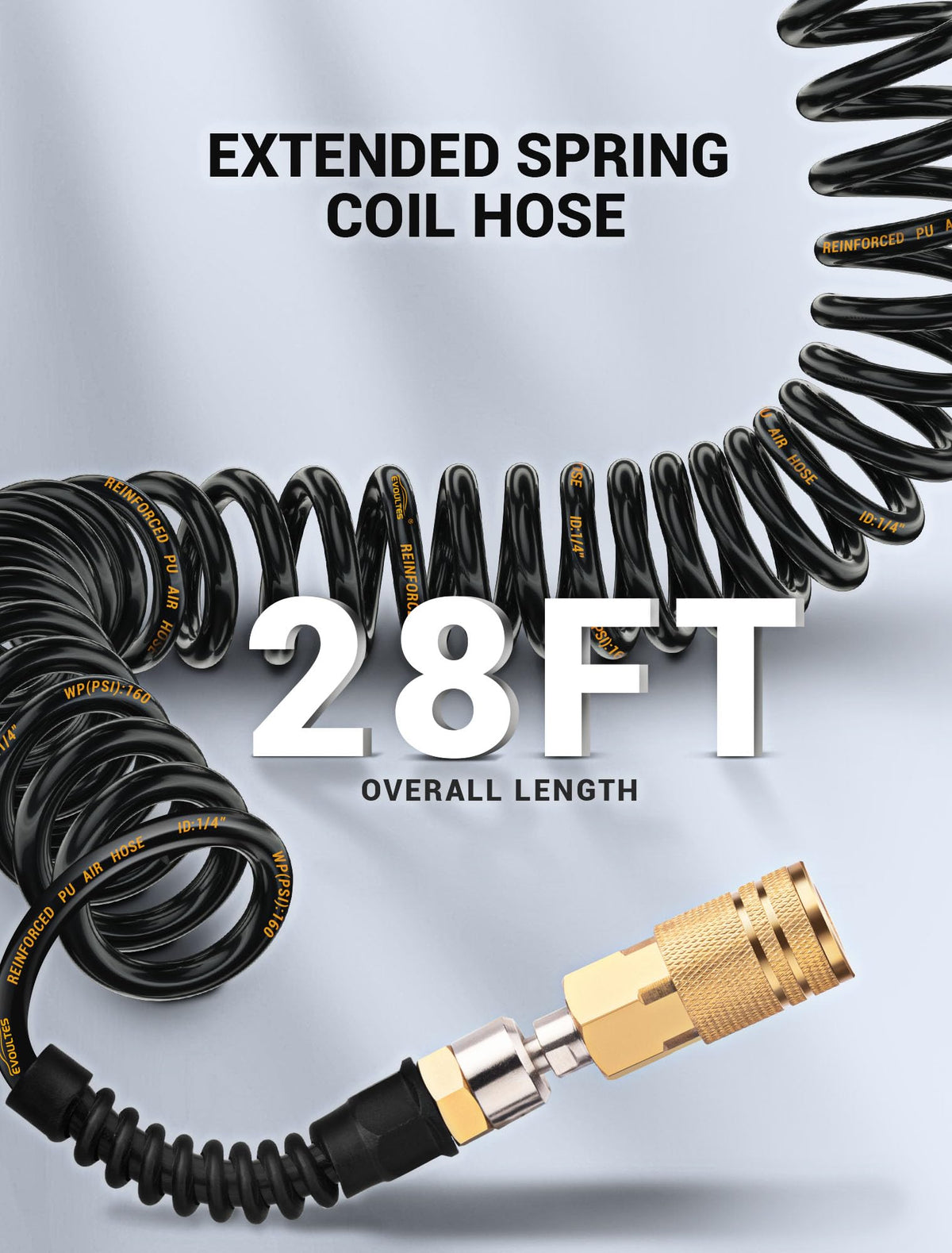 EVOULTES hose compatibility with blow guns and rivet guns