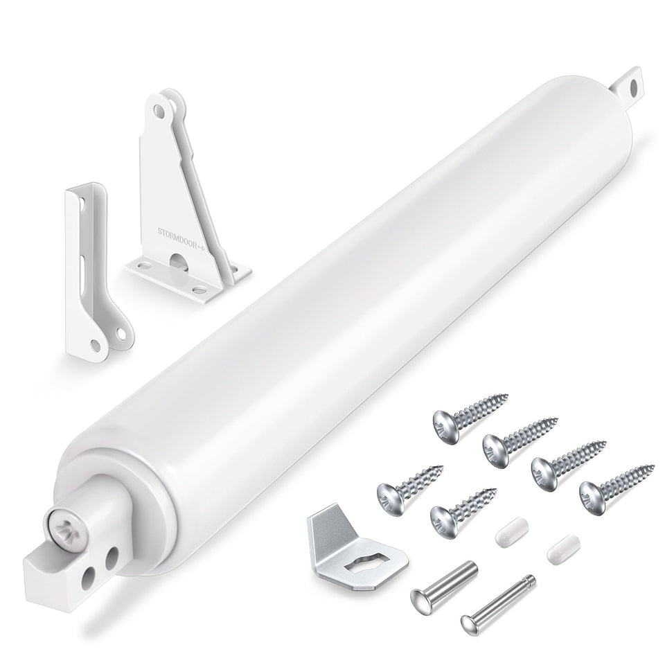 EVOULTES storm door closer with durable metal body for daily use.
