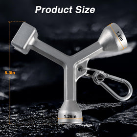 EVRBUL 630 stainless steel construction emphasizes durability in outdoor use