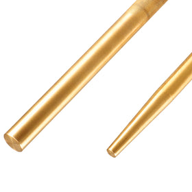 EVRBUL brass drift pin punch brass texture closeup for grip and durability.