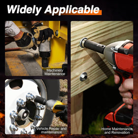 Dual-hole design eases socket installation and removal