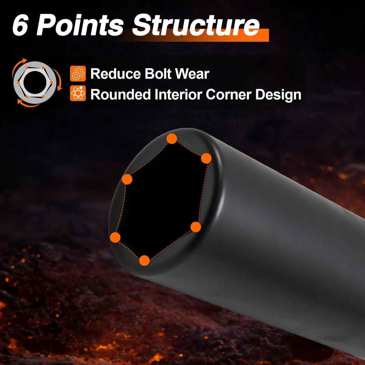 EVRBUL rust-resistant black phosphate finish extends tool life