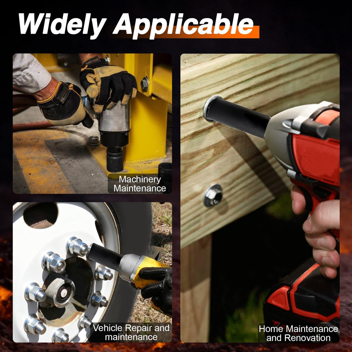 EVRBUL durable construction supports high-torque applications in shops