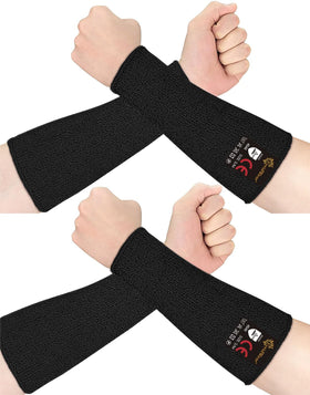 Evridwear arm protectors with no thumb hole for safer gardening